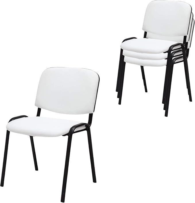 Topsit CLA Besucherstuhl Kunstleder Set 4